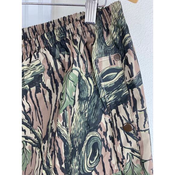 Columbia Men's XL PVC Nylon Brown Mossy Oak Waterproof Hunting Rain Pants - Picture 4 of 10